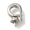 Brass Cup Pearl Peg Bails Pin Pendants KK-K389-142P-1
