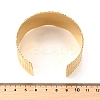 304 Stainless Steel Cuff Bangles for Women BJEW-Z109-05G-3