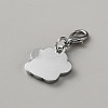 Zinc Alloy Enamel Glitter Powder Pendant Decoration HJEW-WH0001-14P-07-2
