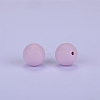 Round Silicone Focal Beads SI-JX0046A-136-2