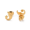 304 Stainless Steel Stud Earrings for Women STAS-Z117-17G-03-2