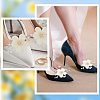 Detachable Cloth Flower Shoe Decoration AJEW-WH0326-76A-5