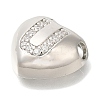 Rack Plating Brass Micro Pave Cubic Zirconia Pendants KK-I722-04P-U-2