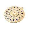 304 Stainless Steel Enamel Pendants STAS-H250-02G-02-2