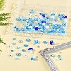 156Pcs 9 Styles Handmade Millefiori Glass Beads LAMP-FS0001-33-9