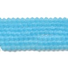 Imitation Jade Frosted Glass Bead Strands GLAA-F029-JM4mm-B03-1