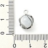 304 Stainless Steel Cat Eye Pendants STAS-Q320-01B-P-3