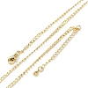 Brass Curb Chains Necklaces for Women NJEW-D302-39G-4