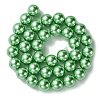 Eco-Friendly Glass Pearl Beads Strands HY-A008-12mm-RB008-2
