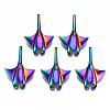 Rainbow Color Alloy Pendants PALLOY-S180-009-RS-1
