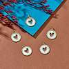 Real 18K Gold Plated Brass Pendants FIND-SZ0002-54C-2