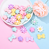 30Pcs 3 Styles Resin Cabochon CRES-YW0001-41-5