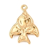 304 Stainless Steel Pendants STAS-D129-17H-G-1