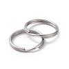Tarnish Resistant 304 Stainless Steel Split Key Rings LS-STAS-M216-01A-2