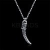 316L Surgical Stainless Steel Pendant Necklaces NJEW-BB29796-7