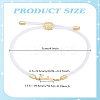 1pc Adjustable Nylon Cord Slider Bracelets for Women BJEW-LP0001-33F-G-2