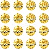 30Pcs Alloy Rhinestone Beads FIND-YW0009-05-1