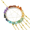 Teardrop Glass Pendant Decoration HJEW-JM02120-4