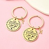 Valentine's Day Brass & 201 Stainless Steel Keychain KEYC-YW00097-01-6
