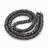Electroplate Non-magnetic Synthetic Hematite Beads Strands G-N0321-07-3