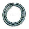 Electroplated Synthetic Non-magnetic Hematite Beads Strands G-H020-M01-24-2