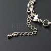 304 Stainless Steel Rolo Chain Bracelet LS-X-AJEW-JB01012-4
