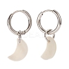 304 Stainless Steel Huggie Hoop Earrings EJEW-JE04404-02-1