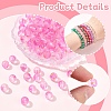 100Pcs Frosted Baking Paint Glass Beads DGLA-YW0001-36D-5