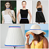 1 Roll Polyester with Paillette Wavy Fringe Trim Ribbon OCOR-GF0005-72C-5