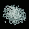 Luminous Glow in the Dark Transparent Glass Round Beads GLAA-F124-B02-2
