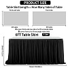 Polyester Table Skirt AJEW-WH20022-20G-2