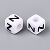 Opaque Acrylic Beads SACR-N020-04A-Z-2