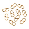 304 Stainless Steel S Hook Clasps STAS-F227-16-G-2