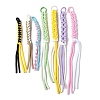 Braided Nylon Cord Pendant Decorations FIND-H054-15-1