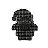 Christmas Theme Zinc Alloy Enamel Pin Brooch for Backpack Clothes LS-JEWE-R003-01EB-04-2