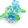 Glass Seed Beaded Heart Pendants PALLOY-MZ00463-01-3
