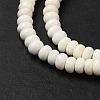 Natural Magnesite Beads Strands G-D474-02B-8