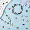 84Pcs 6 Colors Handmade Porcelain Beads PORC-PA0001-06-4