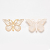 Transparent Acrylic Pendants X-TACR-R140-08A-2