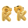 304 Stainless Steel Stud Earrings EJEW-I316-01G-K-1