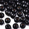 Dyed Natural Wood Beads WOOD-Q006-8mm-17-LF-1