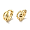 Hollow Brass Huggie Hoop Earrings for Women EJEW-C097-06G-G-1