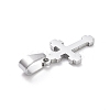 Non-Tarnish 304 Stainless Steel Pendants STAS-L216-33P-2