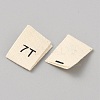 Cotton Sewing Size Label DIY-WH0578-36F-2