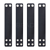 Stainless Steel Double Snap  With Duty Belt Keeper Wide Bracelet BJEW-WH0025-01-1