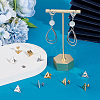 40Pcs 2 Colors 304 Stainless Steel Stud Earring Findings STAS-UN0059-83-2