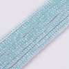 Glass Beads Strands EGLA-E057-02A-02-1