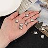 Tarnish Resistant 201 Stainless Steel Elephant Charms X-STAS-Q192-15-4