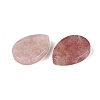 Synthetic Strawberry Quartz Pendants G-Q606-68C-2