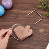 2Pcs 2 Styles Stainless Steel Clay Wire Cutters AJEW-GA0008-79-3